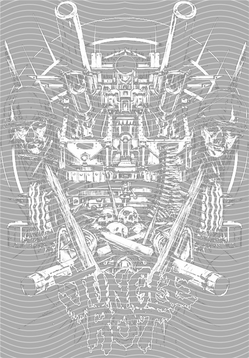 Metal band half tone-MB 63